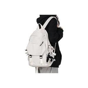 SZLX Zaino Scolastico Da Donna Leggero Scuola Casual Daypack College per Computer Portatile Uomo Donna Resistente All'acqua Zaino Da Viaggio per Adolescenti Lo Sport Liceo Medio Bookbag per ragazze