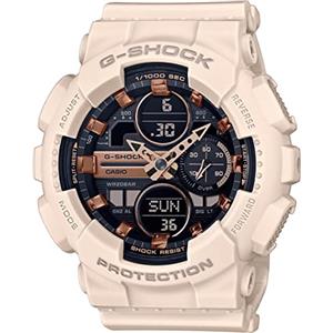 Casio Montre - CASIO - G-Shock Classic Femme Blanc - Chrono 1/1000eme de s. - 5 alarmes - Etanche 20 bars