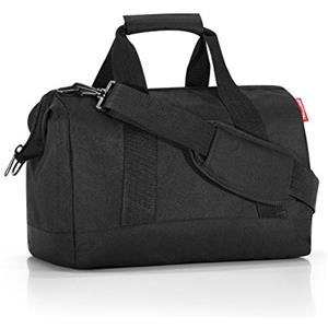 reisenthel allrounder M - Borsa da Medico Multifunzione per Viaggio, Lavoro e Tempo Libero, Multitasche con Tracolla Rimovibile, Tessuto Idrorepellente, 18 L, Nero