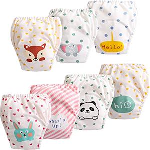 JackLoveBriefs Mutandine Apprendimento Bambini Intima per Bambini Cotone 3-4 Anni Multicolore，Dimensione:100