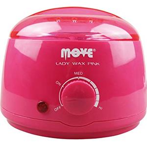 MOVE SCALDACERA PROFESSIONALE PER CERETTA VASO CON CONTENITORE CERA A CALDO, Rosa