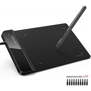 XP-PEN G430S Tablet Grafico Pennino Passivo 8192 Livelli Dimensioni 4x3 Pollici per Giocare OSU Disegnare Firma