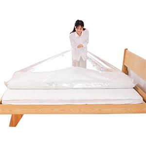 Esoes Grandi sacchetti sottovuoto per materassi, vestiti, impermeabili, sigillabili, riutilizzabili, salvaspazio, comprimere il materasso dell'80%, senza pompa a vuoto, 180 x 85 x 30 cm