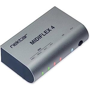 Nektar Interfaccia MIDIFLEX 4 USB MIDI