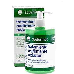 SODERMOL Gel Crema Anticellulite professionale. Crema rassodante anticellulite, azione che aiuta a migliorare la cellulite. Anticellulite donna uomo per cosce, pancia, glutei, gambe 500ml