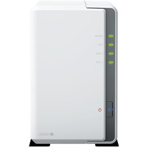 Synology Nas 1GB Synology DS223j 1.7GHz Bianco [DS223J]