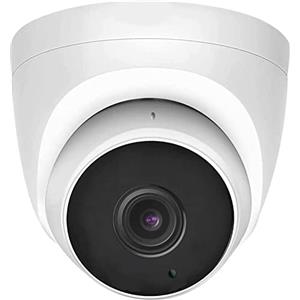 WiTi HD 5MP Telecamera IP POE Cupola Metallo interni ed Esterni,Angolo Ampio Obiettivo 2,8mm Ethernet Videocamere Sicurezza,Audio Microfono Sistema Sorveglianza Cablato Visione Notturna Automatica