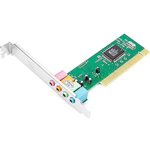 Aukson B34C Scheda audio PCI per PC 5.1 PC Scheda audio interna Gameport 4 canali 5.1 Dolby Digital Surround