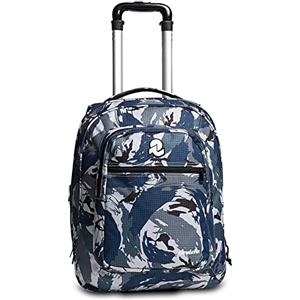 Invicta Trolley INVICTA - Bump Fantasy Blu, Grigio - Viaggio, Scuola & Tempo Libero - 42 Lt