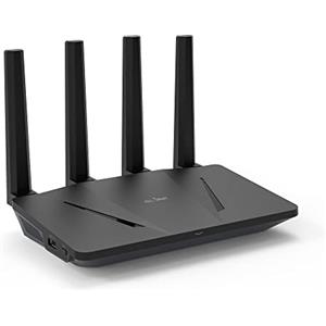 GL.iNet GL-AX1800(Flint) WiFi 6 Router - Dual Band Gigabit Wireless Internet Router | 5 x 1G Porte Ethernet | Up to 120 Devices | Amazing OpenVpn&Wireguard Speed | WPA3 Security | MU-MIMO | 802.11ax