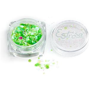 Estrosa Paillettes Glow Fluorescenti - Decorazioni Esagonali per Nail Art, Glitter Fini che Si Illuminano al Buio