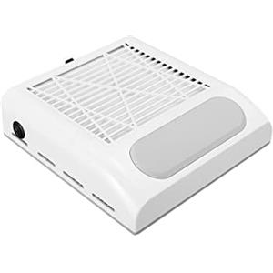 Yasta Aspiratore Polveri Unghie Professionale da Tavolo 80W Ventilatore per Manicure Pedicure ed Estetica