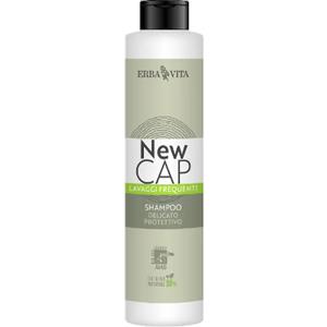Erba Vita New Cap Shampoo Lavaggi Frequenti 250 ml - Delicato, Nutriente e Idratante