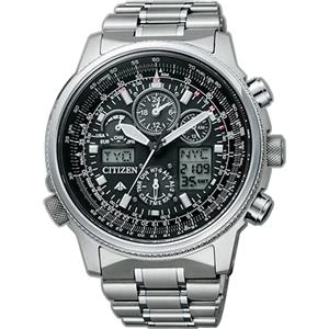 Citizen Super Pilot Radiocontrollato Titanio JY8020-52E - Orologio da polso Uomo
