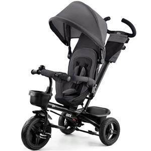 Kinderkraft Aveo Triciclo Malachite Grey - Cresce con il Tuo Bambino, da 9 Mesi a 5 Anni