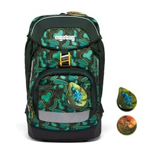 ergobag prime zaino scolastico elementare per bambini, idrorepellente, ergonomico, 20 litro, 1100g