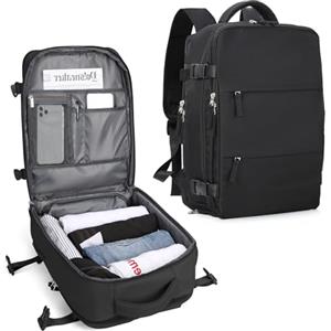 SZLX Zaino da viaggio grande da donna da escursionismo sportivo da esterno impermeabile da scuola casual laptop da 14 pollici con scomparto per scarpe