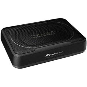 PIONEER Subwoofer attivo Pioneer TS-WX130EA, potente subwoofer con alloggiamento con potenza massima di 160 W, subwoofer 20 x 13 cm in alloggiamento MDF, membrana IMPP, nero, potenza di ingresso nominale 50 W