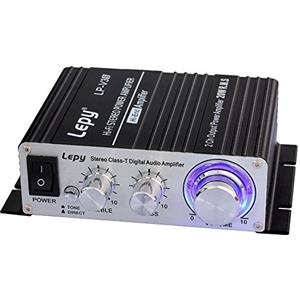 Lepy LP-V3s Piccolo Amplificatore HiFi per Auto,PC, casa Corrente DC12V