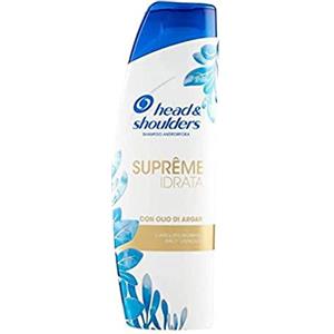 Head & Shoulders Shampoo Antiforfora Supreme Idrata, con Olio di Argan, con Ingredienti Sublimatori, 225ml