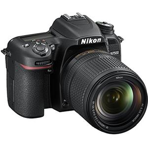 Nikon D7500 Fotocamera Reflex Digitale con Obiettivo AF-S DX NIKKOR 18-140mm f/3.5-5.6G ED VR, 20,9 Megapixel, Wi-Fi, Bluetooth, SD 8GB 300x Premium Lexar, Nero [Nital card: 4 Anni di Garanzia]