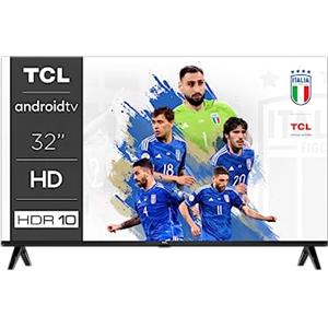 TCL 32S5400AF - Serie S5400AF Android TV 32 Full HD con HDR e Micro Dimming - Compatibile con Google Assistant, Chromecast e Google Home, Design senza bordi