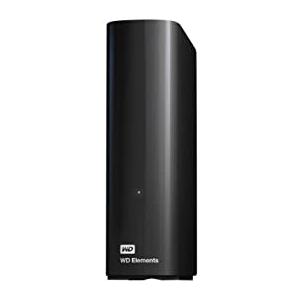 WD 4 TB Elements Hard Disk Esterno per Desktop, USB 3.1 Gen 1, Ideale per espandere facilmente lo spazio di archiviazione e conservare foto, musica, video e file importanti, Nero