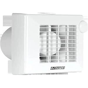 Vortice 11201 M100/4 Aspiratore Elicoidali da Muro, Bianco