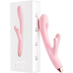 HEDO M2 | Vibratore Sessuale per Donna | Stimolatore clitorideo e Punto G | Silicone Medico Privo di PVC e ftalati | Vibratorepunto | RICARICABILE | Massaggiatore Rabbit