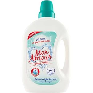 Felce Azzurra Mon Amour Detersivo Igienizzante, 26 Lavaggi, 1560ml