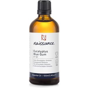 Naissance Olio Essenziale di Eucalipto (Eucalyptus Globulus) (Nr. 101) 100ml - 100% Puro, Naturale, Vegano, Cruelty-Free e Non Diluito - Aroma Confortante e Rinfrescante