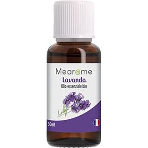 Plastimea Olio Essenziale di Lavanda - 100% Puro Naturale Vegano - Olio Essenziale per Aromaterapia per Massaggi per Diffusori - Certificato OEBBD OECT e Agricoltura Biologica - 30 Ml