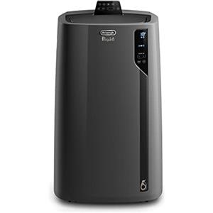 De'Longhi PAC EL112 CST Pinguino, Climatizzatore Portatile, 11.000 Btu/h, Timer 24H, Classe A+, Tecnologia MY ECO Real Feel, Silenzioso, Pannello controllo LED, Telecomando Intelligente