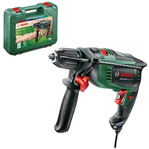 Bosch Home and Garden Bosch trapano a percussione UniversalImpact, 800 watt, valigetta