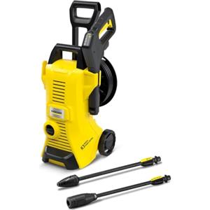 Kärcher Idropulitrice K 3 Premium Power Control da 120 Bar, Dimensioni Standard, Avvolgitubo integrato, 2 Lance, Ugello MangiaSporco, Vario Power, Erogazione Detergente dalla lancia, Tubo 7m