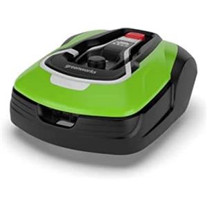 Greenworks Optimow 10 robot rasaerba per prati fino a 1000m2 e Pendenza 35%, silenzioso, Controllato 4G, funzioni di sicurezza avanzate, protetto da durto, 3 anni di garanzia
