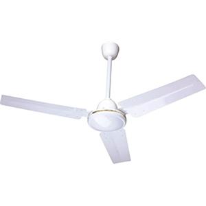 Zephir ZFS8092 Ventilatore da Soffitto in Metallo, Bianco