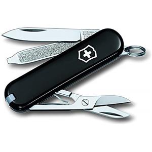 Victorinox, Classic SD, Coltellino Svizzero, Originale, Multiuso, Campeggio, 7 Funzioni, Lama, piccola, Lima per unghie