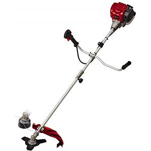 Einhell GC-BC 36-4 S Decespugliatore a scoppio (benzina, motore 4 tempi, 37,7 cm³, potenza 1 kW, taglio filo 42cm, diam. Filo 2,4 mm, lungh. Filo 4 m, taglio lama 25,5 cm, impugnatura a corna di bue, asta separabile, sistema Quick Start, incl. lame e …