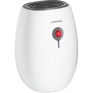 TROTEC Deumidificatore elettrico TTP 2 E - potenza 0,22 L/giorno - 5 m² / 12,5 m³ - deumidificatore per ambienti bianco