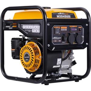 maXpeedingrods Generatore di Corrente Inverter Portatile 3500W Benzina 4 tempi con 2 prese 230V Silenzioso e leggero come generatore di emergenza domestica per Garage Officina Cantiere Camping