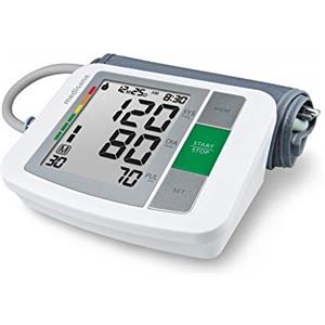 medisana BU 510 sfigmomanometro da braccio superiore, misurazione precisa della pressione sanguigna e del polso con funzione di memoria, indicatore di battito cardiaco irregolare