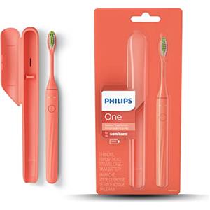 Philips Spazzolino da denti, Batteria, Corallo Rosso - Prodotto vecchio