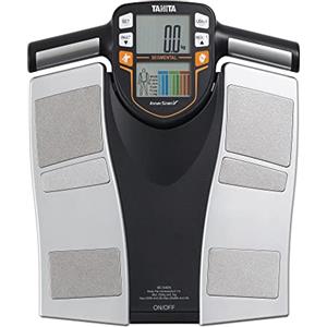 TANITA BC-545N Scala Segmentale della Composizione Corporea, Letture sullo Schermo per Parte del Corpo, 10 Misurazioni, Argento