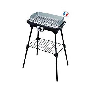 Tefal EasyGrill XXL Barbecue Elettrico a Piedi Ampia Superficie di Cottura 2500W Termostato Regolabile Cottura simultanea Uso Interno ed Esterno Antivento BG921812