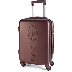 CABIN GO 5585 Valigia Trolley rigido in ABS grande valigia con ruote, 55x37x20, Bagaglio a Mano Ultra Leggero in ABS con Chiusura a combinazione