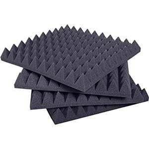 Keyhelm - Pannelli Fonoassorbenti Piramidali 50x50x6 D25 Pacco Da 20 | Correzione Acustica Medio-Alte Frequenze | Studio di Registrazione