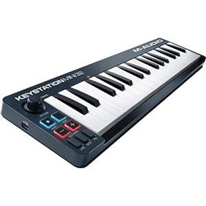 M-Audio Keystation Mini 32 MK2 - Tastiera Controller MIDI USB Portatile e Leggera con 32 Tasti Sensibili alla Dinamica, Ignite e Ableton Live Lite