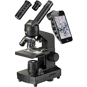 National Geographic 9039001 Microscopio 40X -1280X Con Supporto Per Smartphone