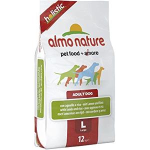 almo nature Holistic Maintenance L, Crocchette per Cani Adulti con Agnello Fresco - Sacco da 12 kg